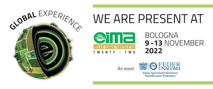 We will be present at EIMA International 2022!